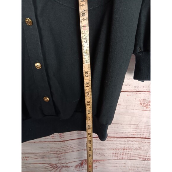 Adolfo Sport  Jacket Top Women’s Medium Vintage  Embroidered - Picture 4 of 6